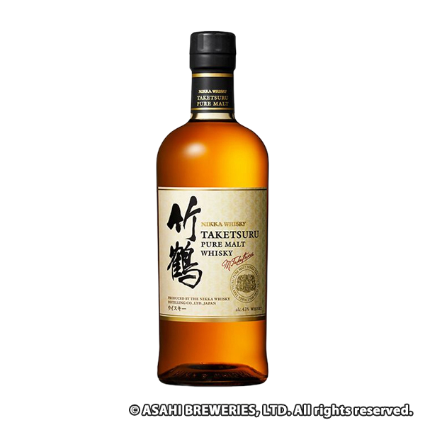 竹鶴　ピュアモルト　43度　700ml(新ラベル)　箱無し