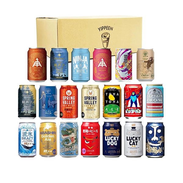 YIPPEEN ご当地クラフトビール飲み比べ 欲張り20種セット 350ml×20本