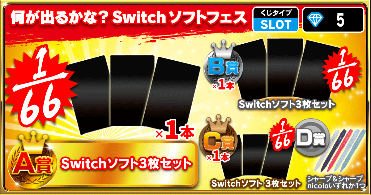 何が出るかな？Switchソフトフェス