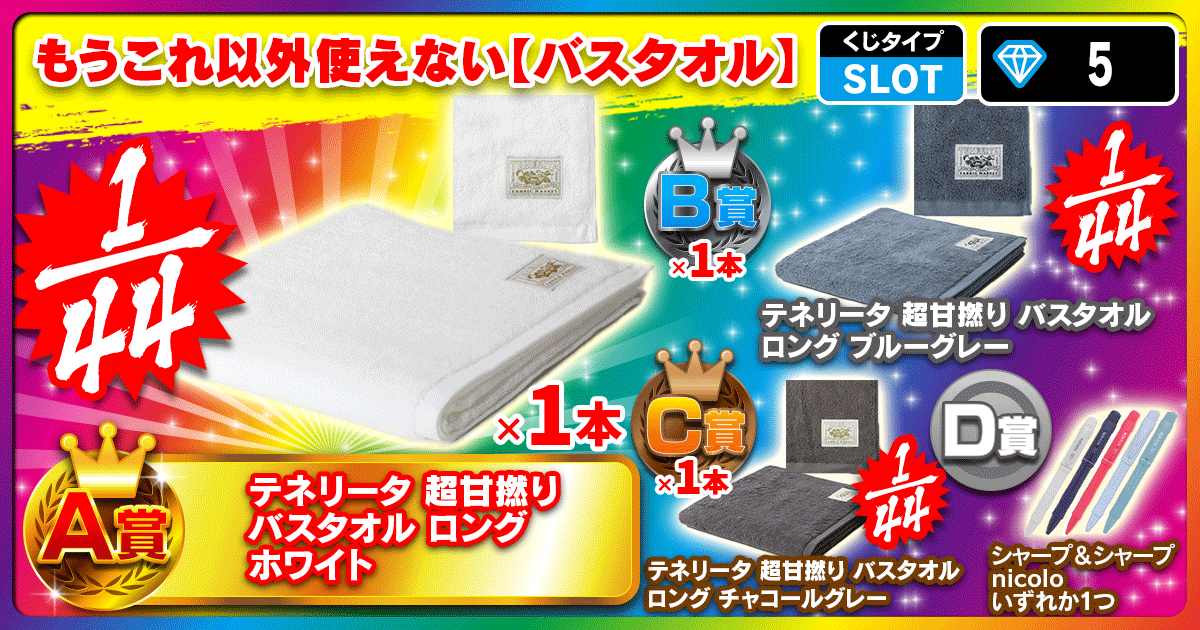 もうこれ以外使えない【バスタオル】