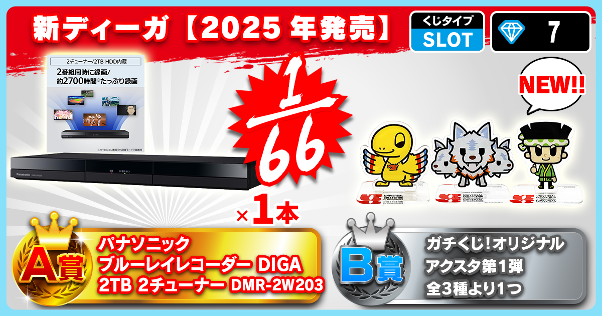 新ディーガ【2025年発売】