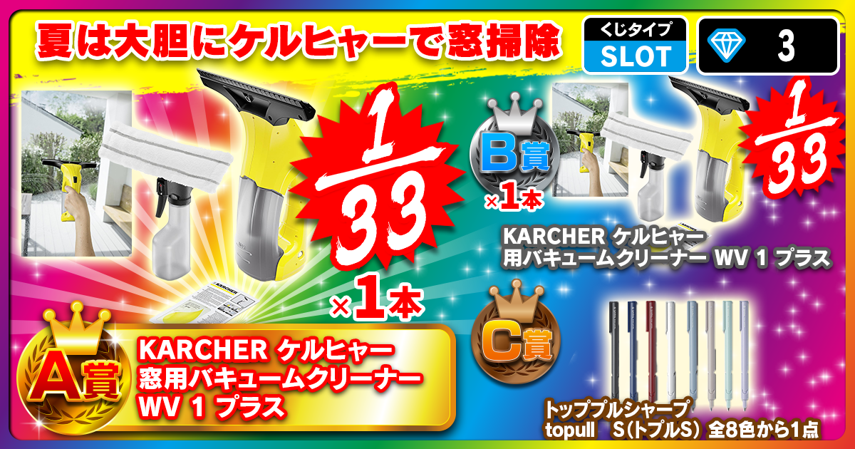夏は大胆にケルヒャーで窓掃除