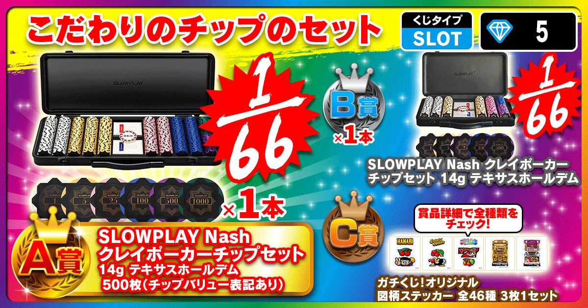 こだわりのチップのセット